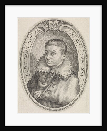 Portrait of Cornelis Abrahamsz Horn by Jacob Matham