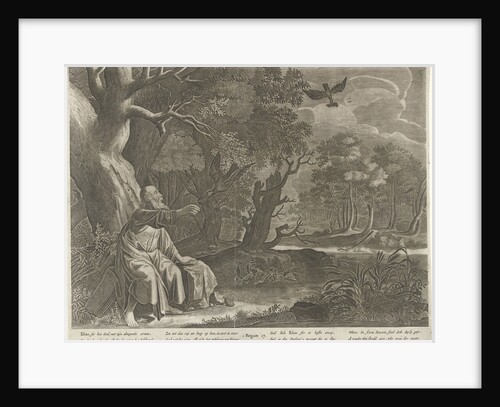 Elijah fed by ravens by Pieter Symonsz. Potter