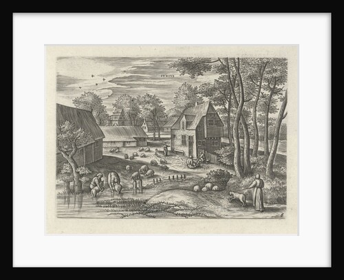 June by Claes Jansz. Visscher II