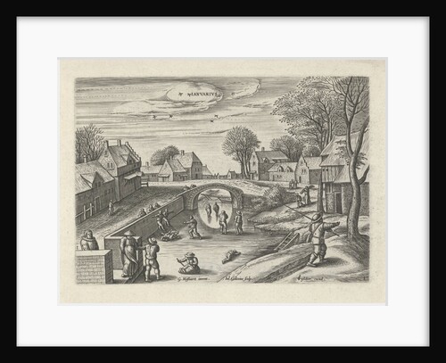 January by Claes Jansz. Visscher II