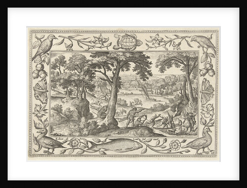 Boar Hunt by Eduwart van Hoeswinckel