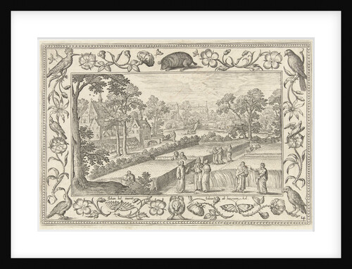 Picking corn on the Sabbath by Eduwart Hoes Winckel