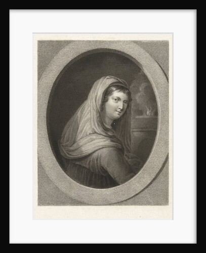 Young woman with a veil by Guido Reni