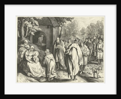 Adoration of the Magi by Nicolaes de Bruyn