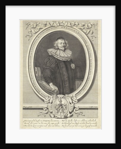 Portrait of Leonhard Golling by Lambert Visscher