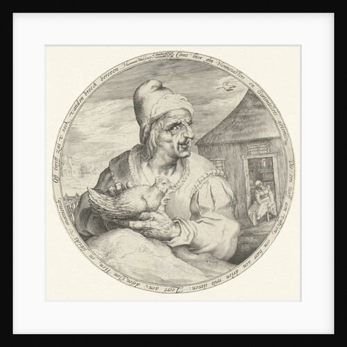 Hen-pecked husband by Cornelis Danckerts I