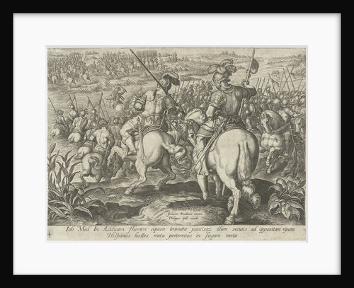 The Spanish army by Philips Galle