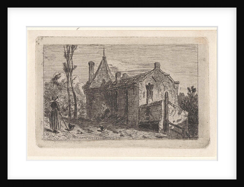 Farm in Culemborg by Jan Weissenbruch