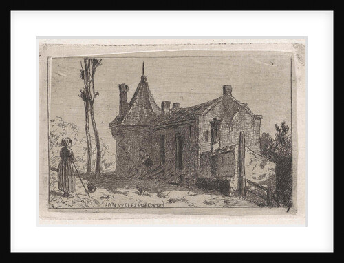 Farm in Culemborg by Jan Weissenbruch