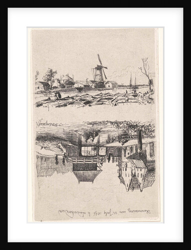 View of Leidschendam by Joseph Hartogensis