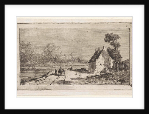 View near Culemborg by Jan Weissenbruch