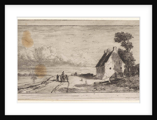 View near Culemborg by Jan Weissenbruch