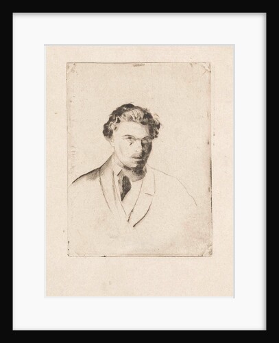 Self Portrait of Frederick Henry Weissenbruch by Frederik Hendrik Weissenbruch