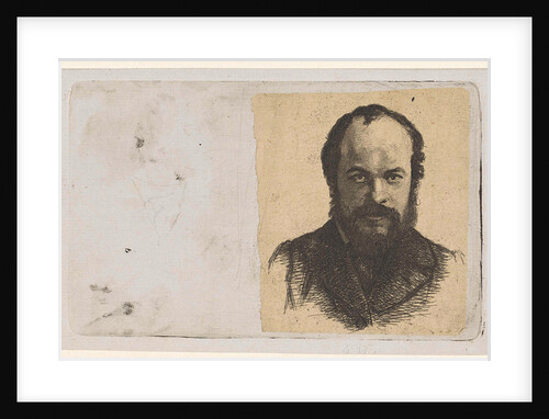 Portrait of Jan Weissenbruch by Frederik Hendrik Weissenbruch