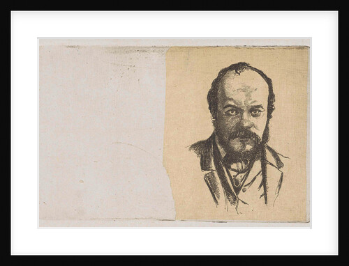 Portrait of Jan Weissenbruch by Frederik Hendrik Weissenbruch