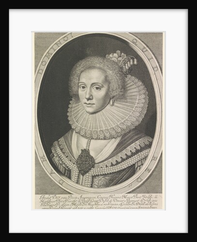 Portrait of Amalia van Solms by Willem Jacobsz. Delff