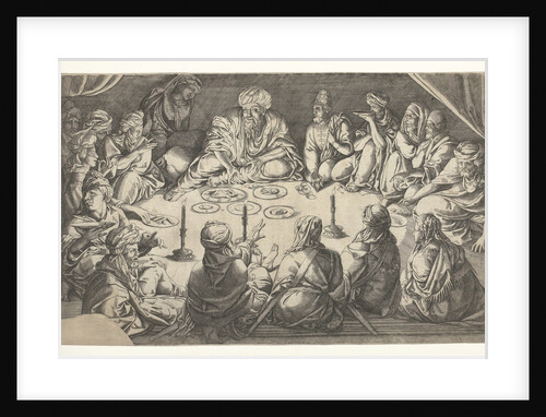 Oriental meal by Jan Cornelisz Vermeyen