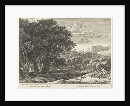 Venus and Adonis hunting by Lodewijk XIV