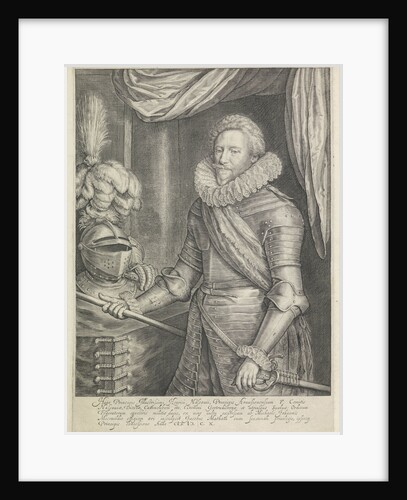 Portrait of Frederik Hendrik, Prins van Oranje by Jacob Matham