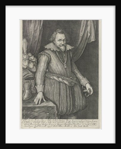 Portrait of Filips Willem, Prins van Oranje by Jacob Matham