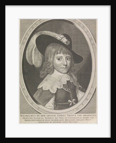 Portrait of Willem II by prins van Oranje