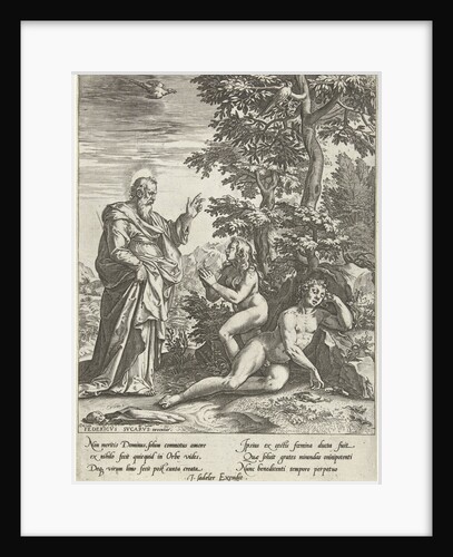 The Creation of Eve by Johannes Sadeler II