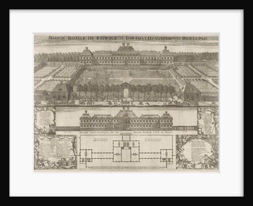 House in Nieuburch in Rijswijk, location of the peace negotiations in 1697 by The Netherlands