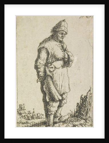 Standing man by Monogrammist NE