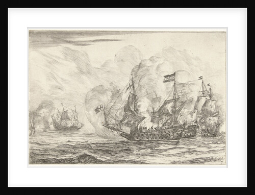 Battleship acquisition of a ship by Reinier Nooms