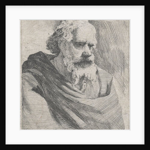 Bust of an old bearded man by Michael Sweerts