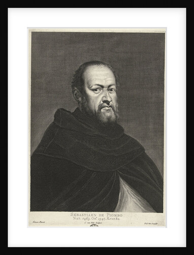 Portrait painter Sebastiano del Piombo by Frederik de Wit