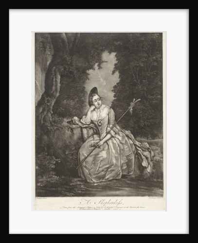 Shepherdess, Andreas van der Myn by John Boydell