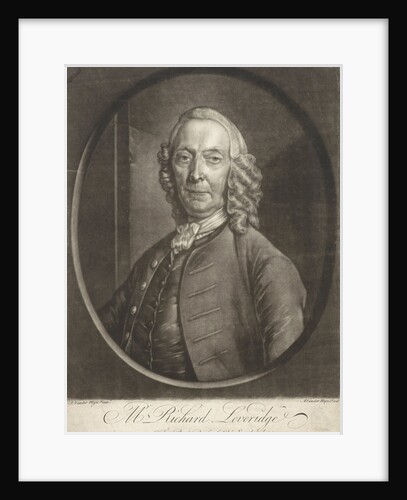 Portrait of Richard Leveridge by Andreas van der Myn