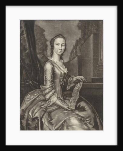 Portrait of Anna Maria Falkner by Andreas van der Myn