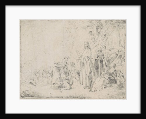Multiplication of the loaves and fishes by Anonymous