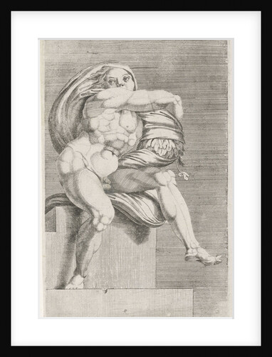 Figure from the Sistine Chapel by Dirck Volckertsz Coornhert