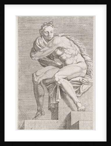 Figure from the Sistine Chapel by Dirck Volckertsz Coornhert