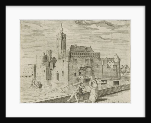 The castle Aldegonde, Bornem Castle, Marnix de Sainte-Aldegonde Castle, Bornem, province of Antwerp by Belgium