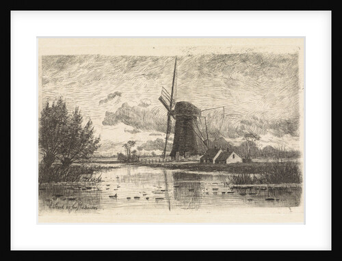 Windmill Baambrugge by Elias Stark