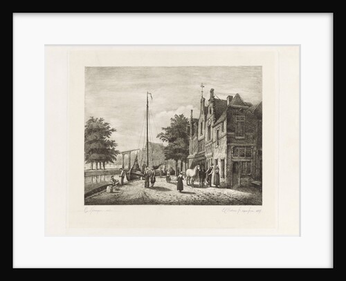 Street view by Eberhard Cornelis Rahms