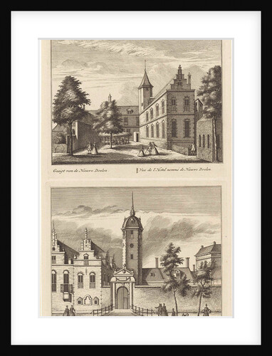 Alkmaar with Nieuwe Doelen and the Hof van Sonoy, The Netherlands by Abraham Rademaker