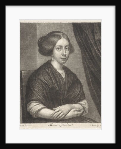 Portrait of Mary Vaillant by Abraham Bloteling