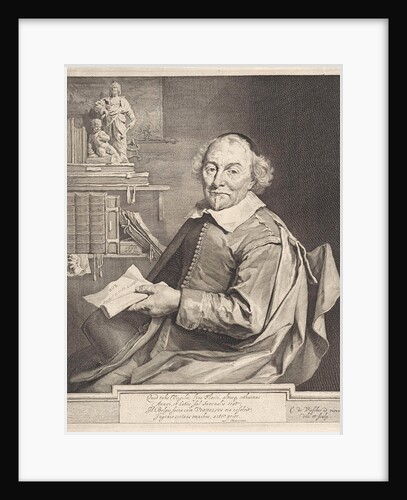 Portrait of Joost van den Vondel by Constantijn Huygens I