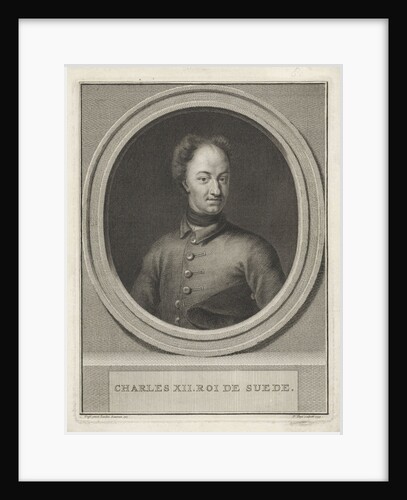 Portrait of King Charles XII of Sweden by Pieter Tanjé