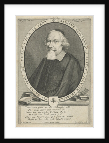 Portrait of Casparus Keidtwerdius by Joannes Meyssens