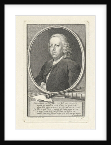 Portrait of John Eusebius Voet by Rutger Schutte