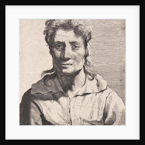 Bust of an elderly woman by Michael Sweerts