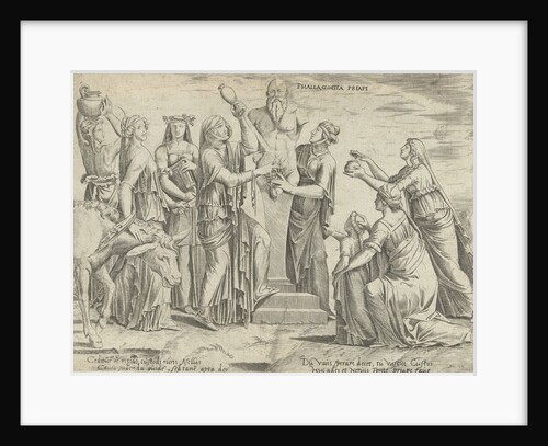 Sacrifice to Priapus by Lambert Lombard