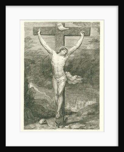 Christ on the cross by Louis Bernard Coclers