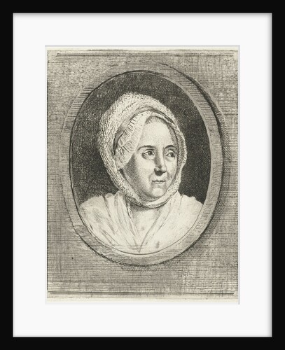 Portrait of a woman with cap (Marie Joseph Bertrand?) by Louis Bernard Coclers